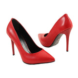 Kırmızı Stiletto Topuklu Ayakkabı MA-021