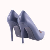 Lacivert Stiletto Topuklu Ayakkabı MA-021
