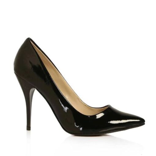 Black Stiletto High Heel Shoes for Women MA-021