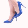 Blue Stiletto High Heel Shoes for Women MA-021