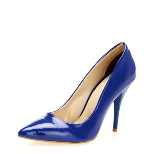 Blue Stiletto High Heel Shoes for Women MA-021