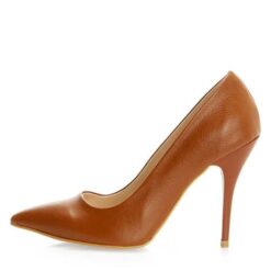 Brown Skin Stiletto High Heel Shoes for Women MA-021