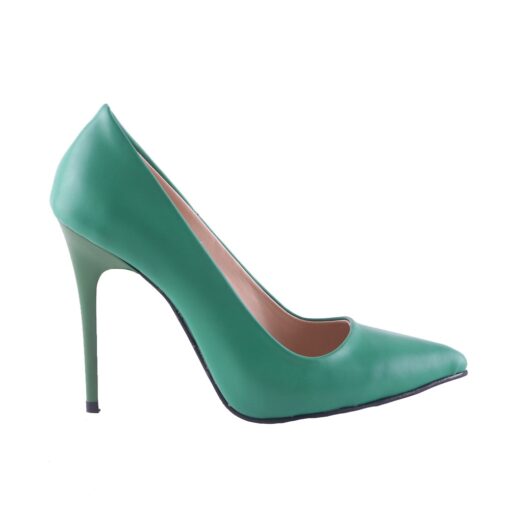 Green Skin Stiletto High Heel Shoes for Women MA-021