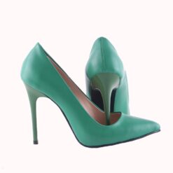 Green Skin Stiletto High Heel Shoes for Women MA-021