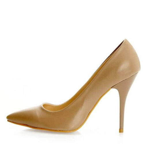 Mink Skin Stiletto High Heel Shoes for Women MA-021