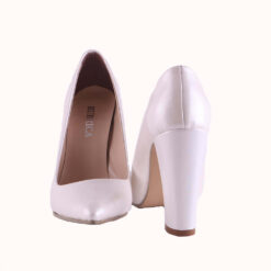 Pearl Block Heel Shoes MA-023