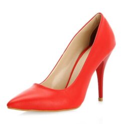 Pomegranate Skin Stiletto High Heel Shoes for Women MA-021