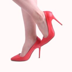 Pomegranate Skin Stiletto High Heel Shoes for Women MA-021