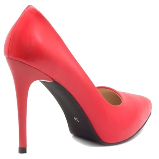 Red Skin Stiletto High Heel Shoes for Women MA-021