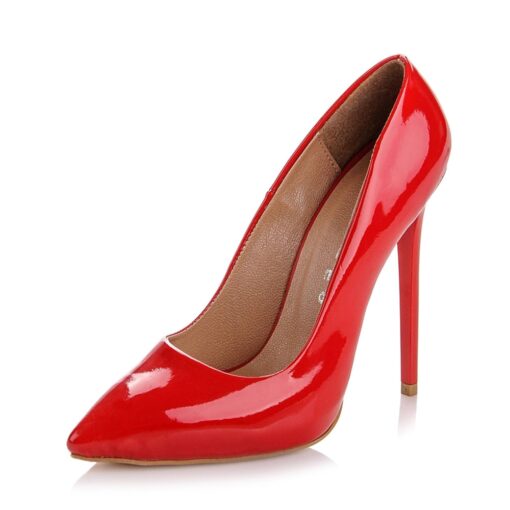 Red Stiletto High Heel Shoes for Women MA-021