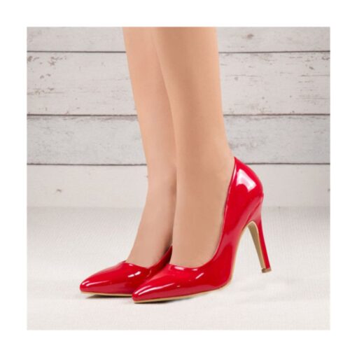 Red Stiletto High Heel Shoes for Women MA-021