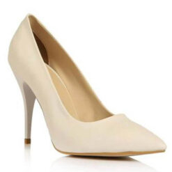 White Skin Stiletto High Heel Shoes for Women MA-021