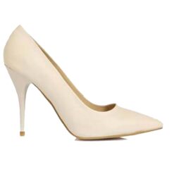 White Skin Stiletto High Heel Shoes for Women MA-021