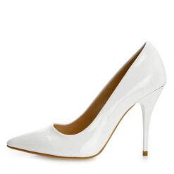 White Stiletto High Heel Shoes for Women MA-021