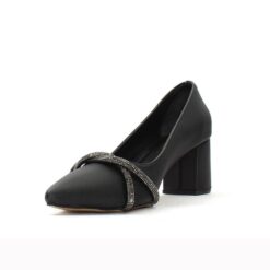 Black Bow Heels for Women MA-042