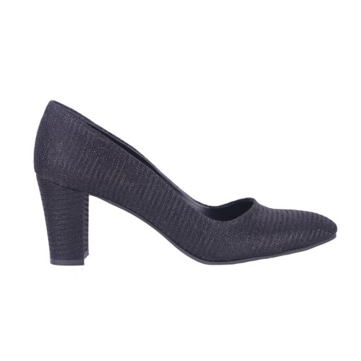 Black Low Heel Dress Shoes for Women MA-024