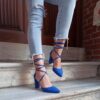 Sax Ankle Strap Sandals for Women RA-04