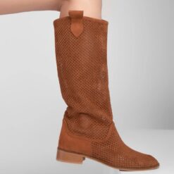 Brown Cowgirl Boots for Women RA-8011