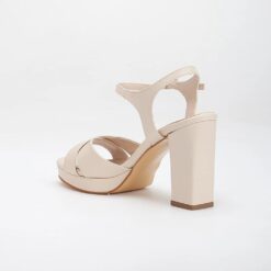 Cream Platform Dress Shoes for Women RA-063