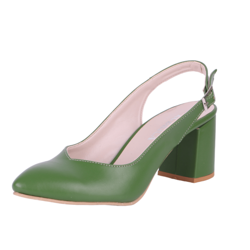 Green Ankle Strap Heels for Women MA-028