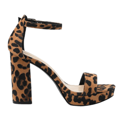 Leopard Platform Sandals for Women RA-157