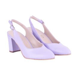 Lilac Ankle Strap Heels for Women MA-028