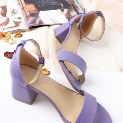 Lilac Short Heels for Women RA-155