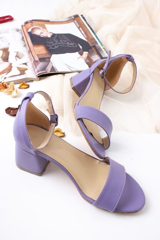 Lilac Short Heels for Women RA-155