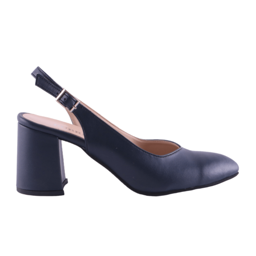 Navy Blue Ankle Strap Heels for Women MA-028