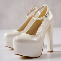 Pearl Platform Heels Women RA-304