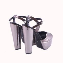 Platinum Platform Wedding Shoes for Women RA-027