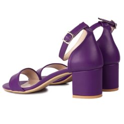 Purple Short Heels for Women RA-155