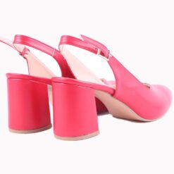 Red Ankle Strap Heels for Women MA-028