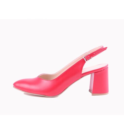 Red Ankle Strap Heels for Women MA-028