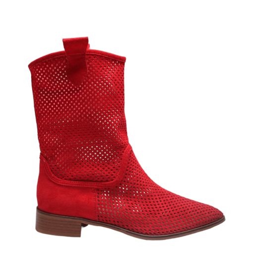 Red Cowboy Boots for Women RA-8010