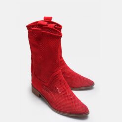 Red Cowboy Boots for Women RA-8010