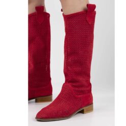 Red Cowgirl Boots for Women RA-8011