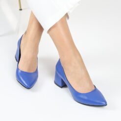 Sax Skin Low Heel Dress Shoes for Women MA-024