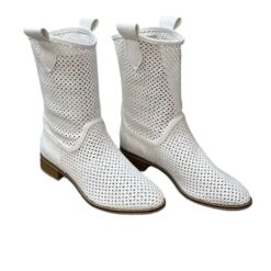 White Cowboy Boots for Women RA-8010