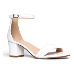 White Short Heels for Women RA-155